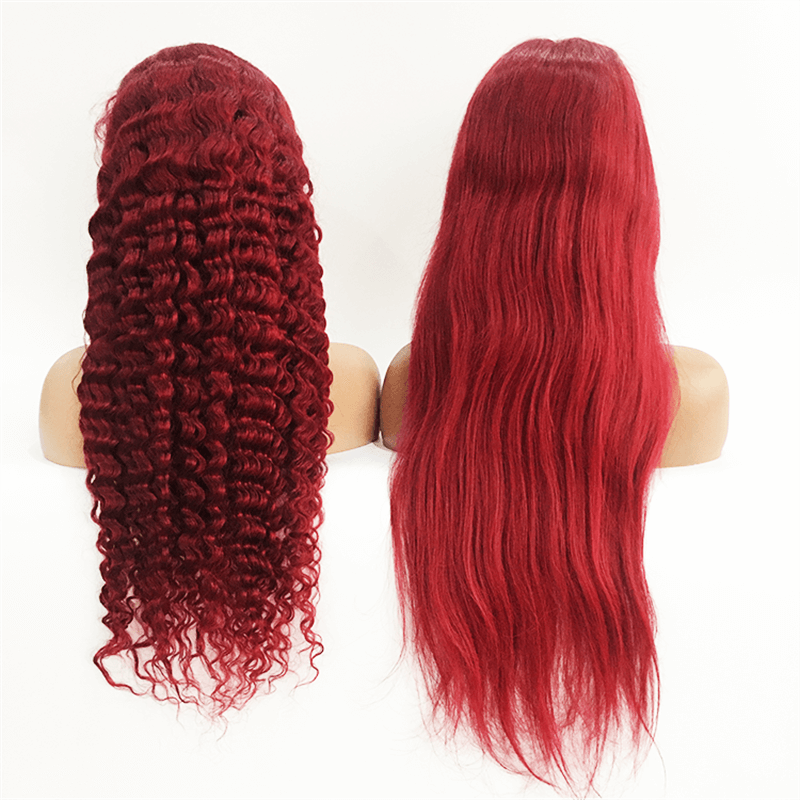 Wholesale Wigs Vendors Colored Lace Front Human Hair Wigs